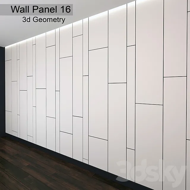 Wall Panel 16 3DModel Wall Panel 16 3DModel