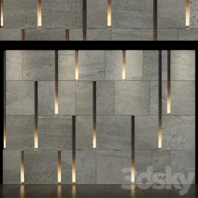 Wall Panel 17 3D Model