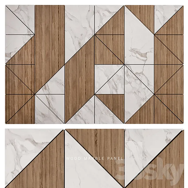 Wall Panel 18 3D Model Wall Panel 18 3D Model