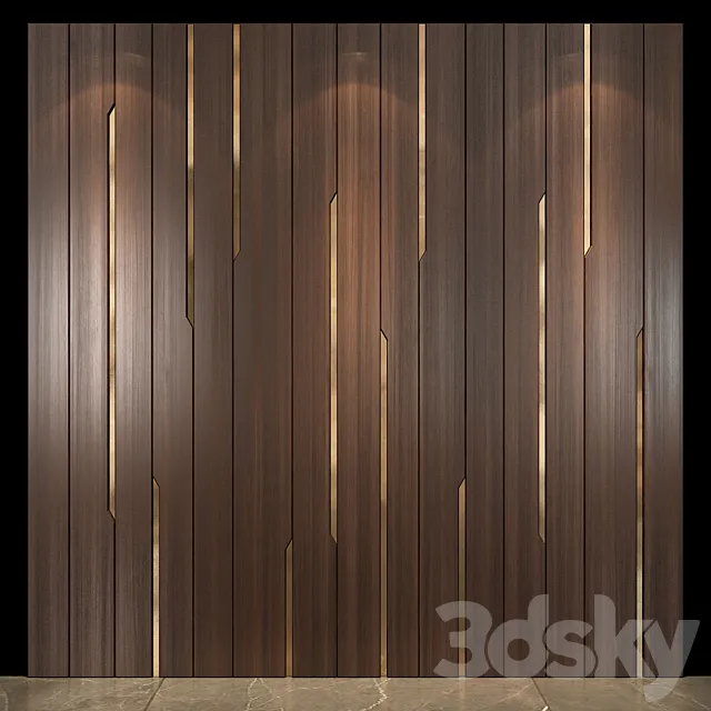 Wall Panel 19 3D Model