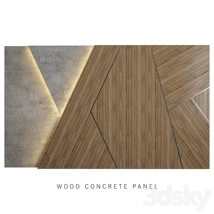 Wall Panel 20 3D Model