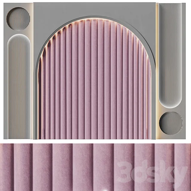 Wall panel 22 3D Model