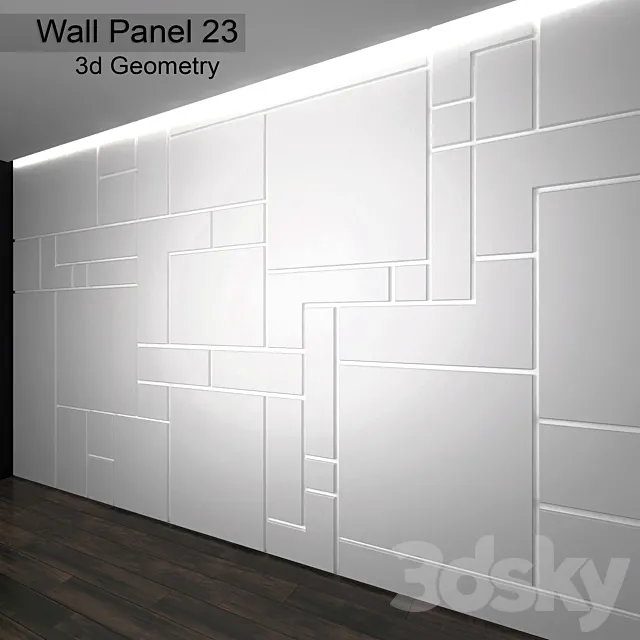 Wall Panel 23 3DModel Wall Panel 23 3DModel