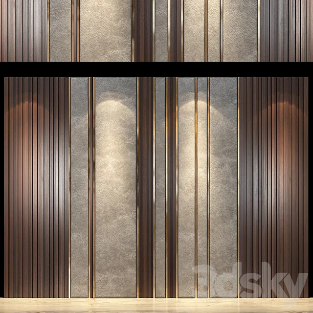 Wall Panel 24 3D Model Wall Panel 24 3D Model