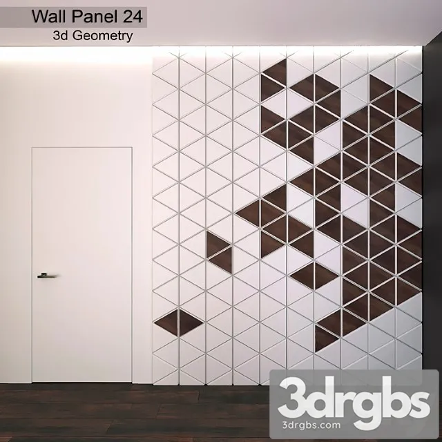 Wall panel 24_2 3D Model Download