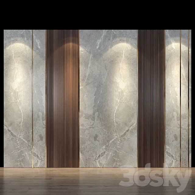 Wall Panel 26 3D Model Wall Panel 26 3D Model