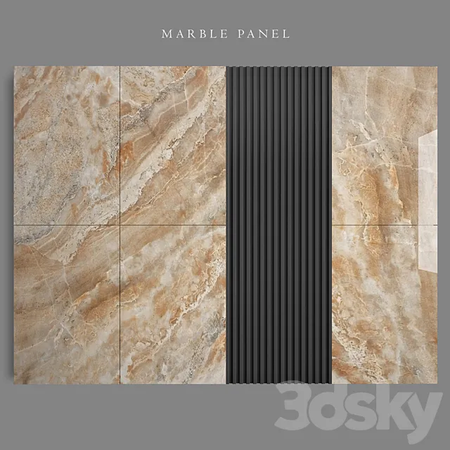 Wall Panel 29 3D Model Wall Panel 29 3D Model
