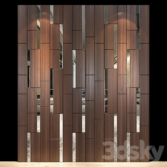Wall Panel 29 3D Model Wall Panel 29 3D Model