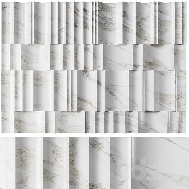 Wall panel 35 3D Model