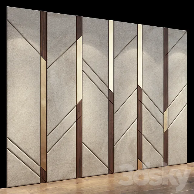 Wall Panel 36 3D Model Wall Panel 36 3D Model