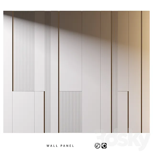Wall Panel | 37 3D Model