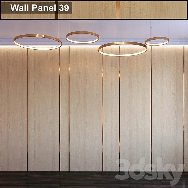 Wall Panel 39 3DModel Wall Panel 39 3DModel