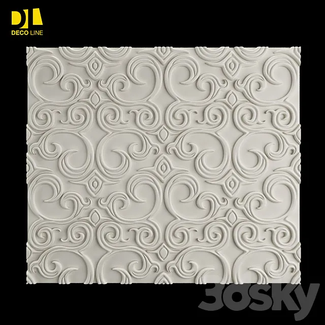 Wall panel 3D Model