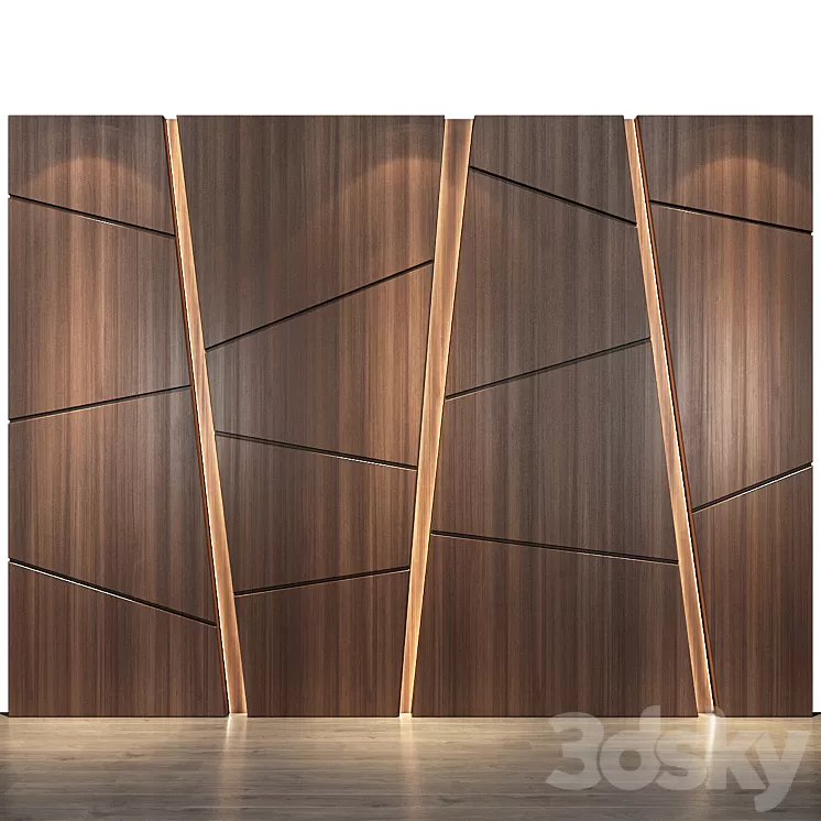 Wall Panel 41 3D Model Wall Panel 41 3D Model