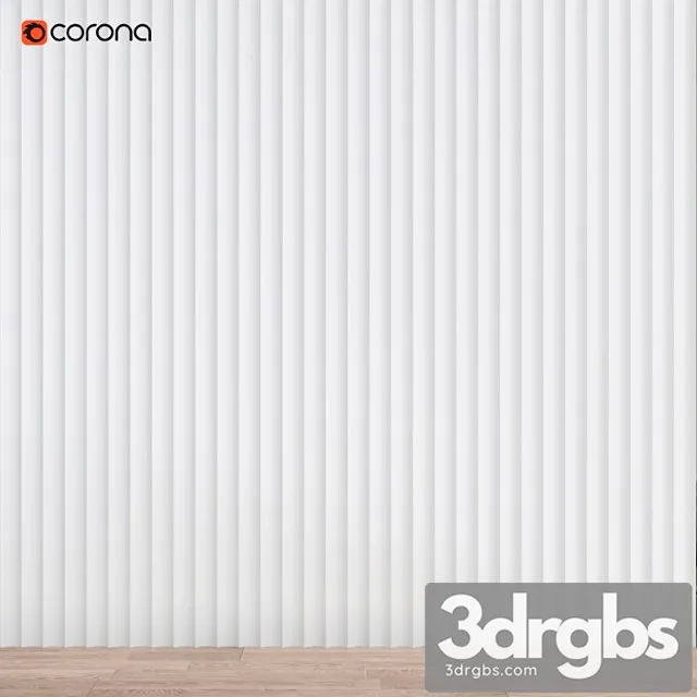 Wall Panel 44 3D Model Download