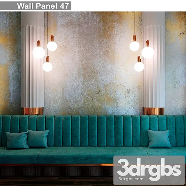 Wall Panel 47 3D Model Download
