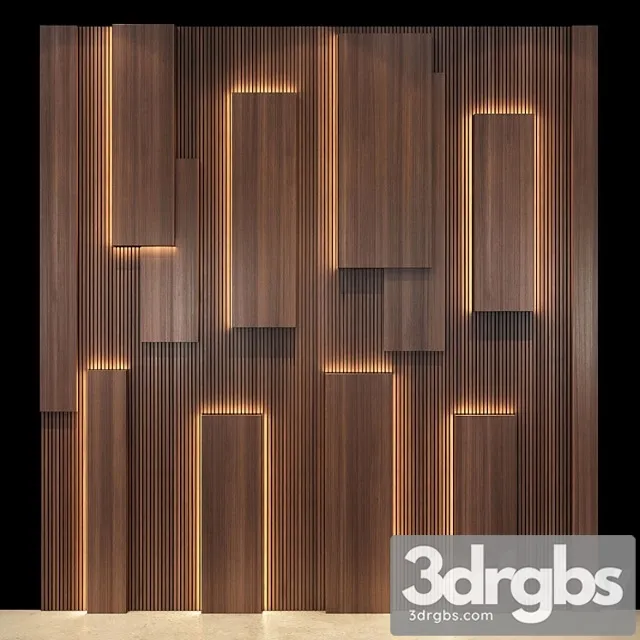Wall panel 52 3D Model Download