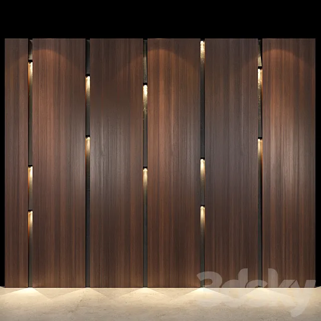 Wall Panel 53 3D Model Wall Panel 53 3D Model
