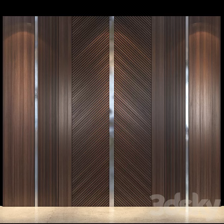 Wall Panel 57 3D Model Wall Panel 57 3D Model