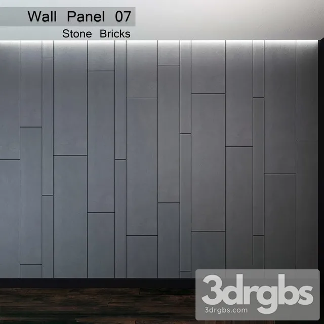 Wall Panel 7 3D Model Download
