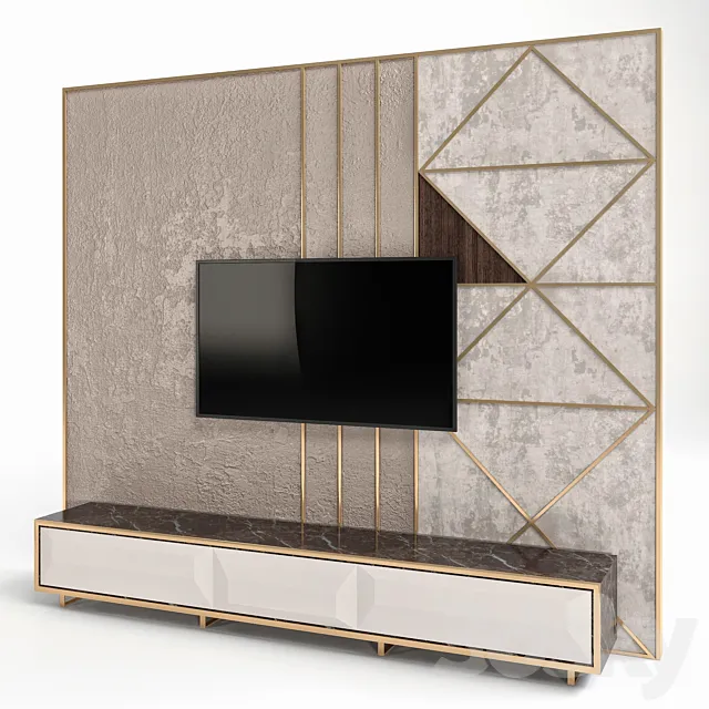 Wall Panel 7 3D Model Wall Panel 7 3D Model