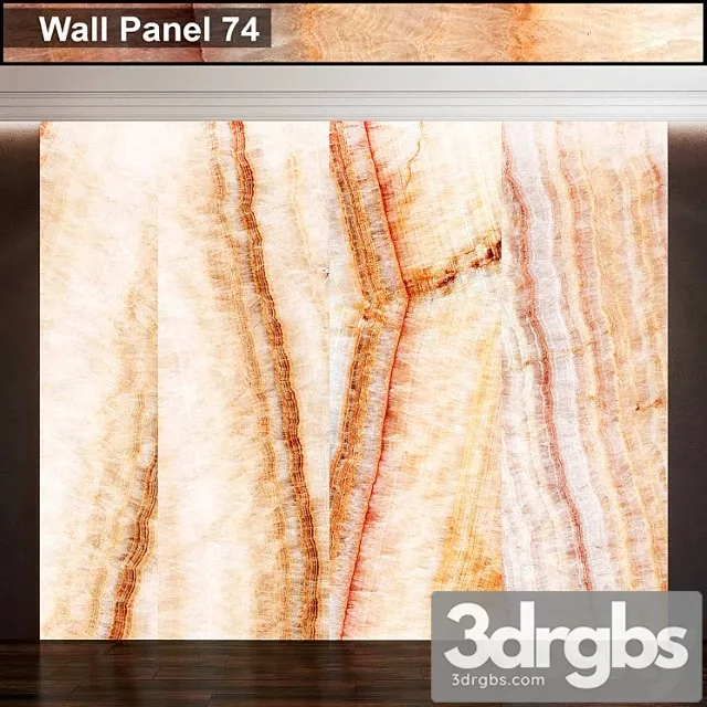 Wall Panel 74 1 3D Model Download