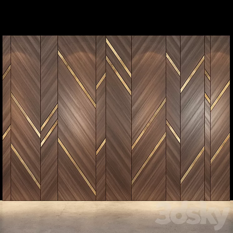 Wall Panel 76 3D Model Wall Panel 76 3D Model