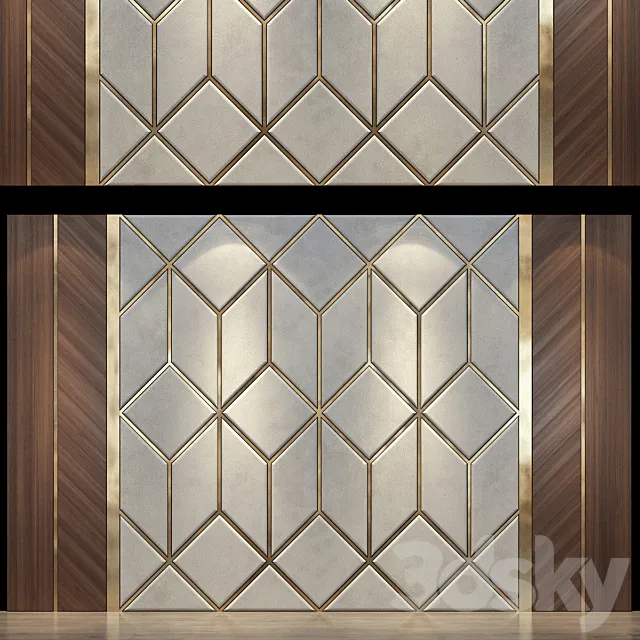 Wall Panel 78 3D Model Wall Panel 78 3D Model
