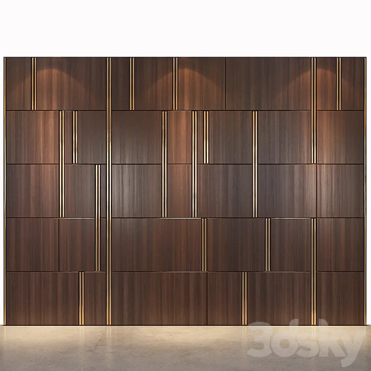 Wall Panel 81 3D Model Free Download