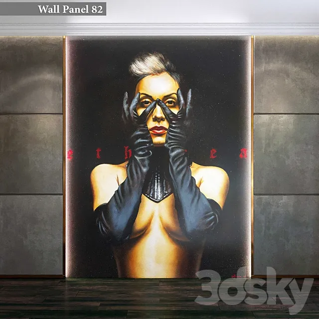 Wall Panel 82 3DModel Wall Panel 82 3DModel