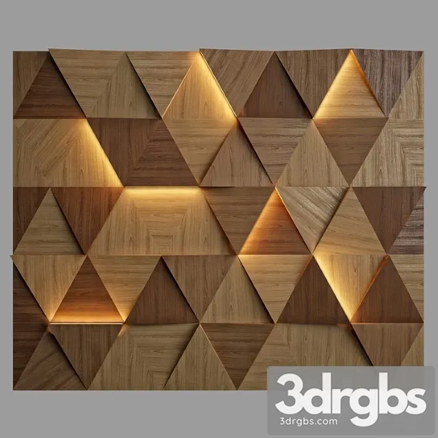 Wall panel 9 3D Model Download