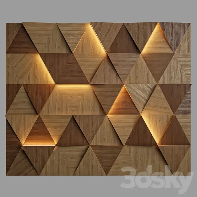 Wall Panel 9 3DModel Wall Panel 9 3DModel