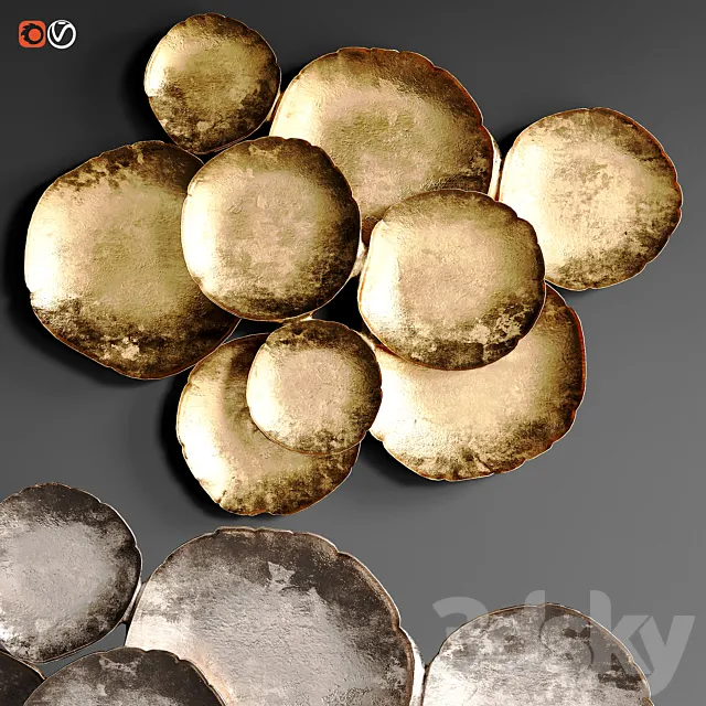 Wall panel Dantone Home 3D Model