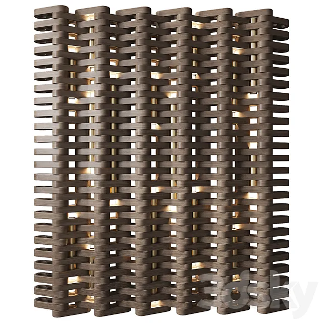 Wall Panel Decor 119 3D Model