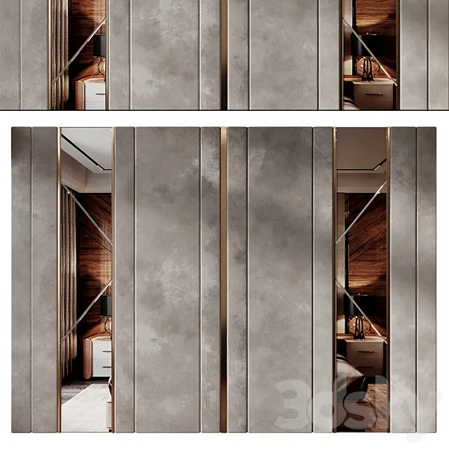 Wall Panel Decor 120 3D Model Wall Panel Decor 120 3D Model