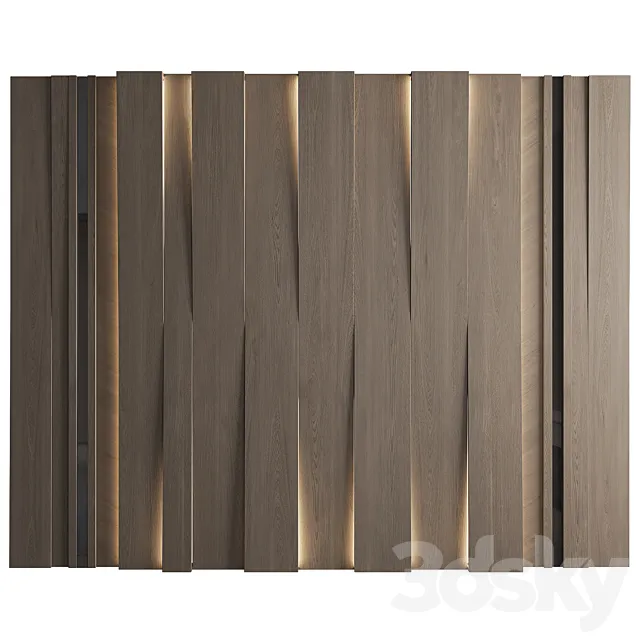 Wall Panel Decor 156 3D Model