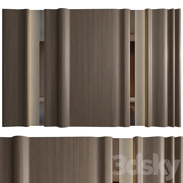 Wall Panel Decor 183 3D Model