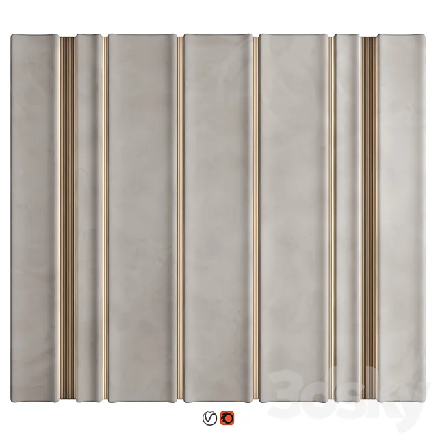 Wall Panel Decor 61 3D Model