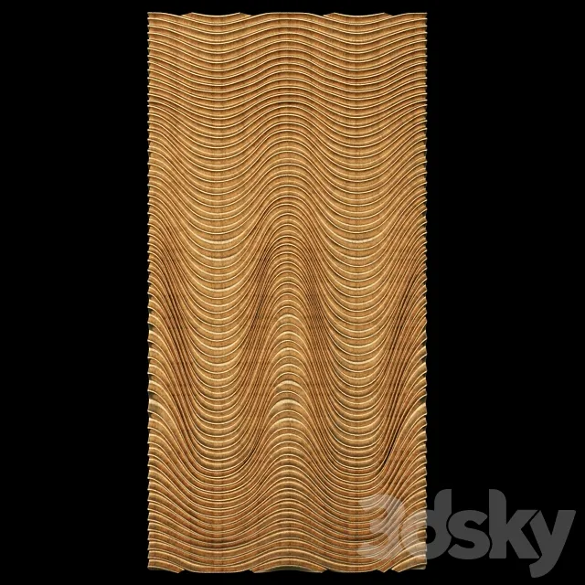 wall panel decorative 3D Model