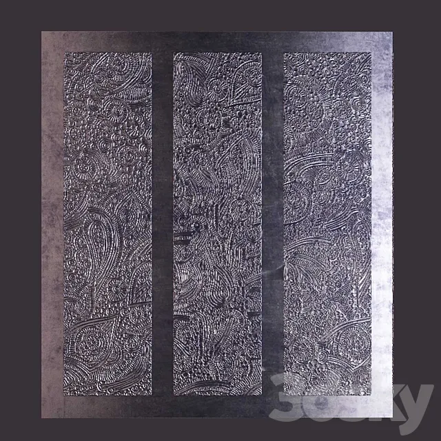 wall panel decorative 3D Model