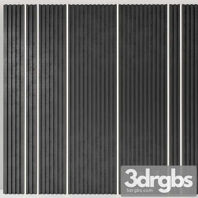 Wall panel. decorative wall. 99 3D Model Download