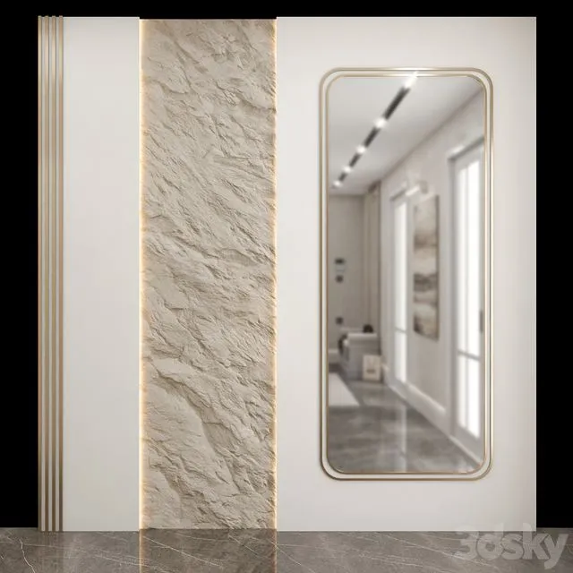 Wall Panel Design 01 3D Model Wall Panel Design 01 3D Model