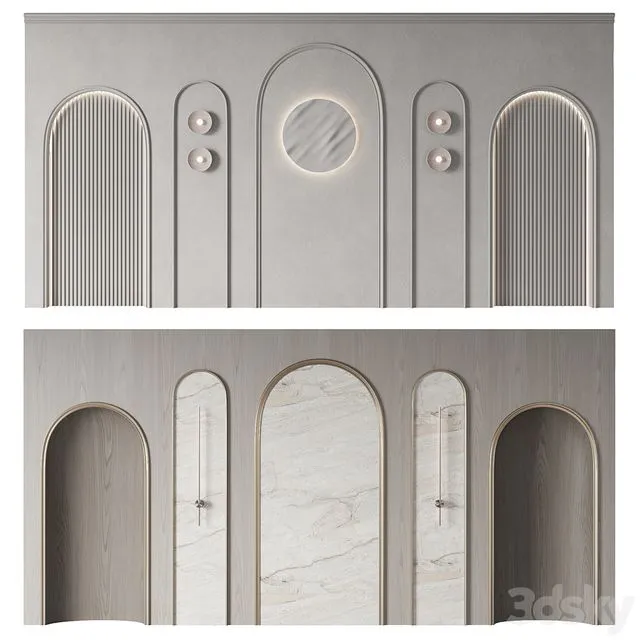 Wall panel №7 3D Model