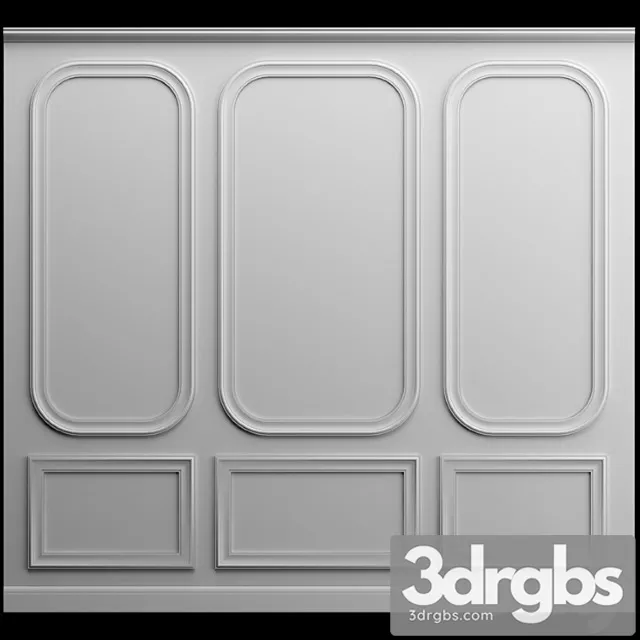 Wall Panel Gypsum Stucco 1 3D Model Download Wall Panel Gypsum Stucco 1 3D Model Download