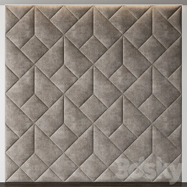 Wall Panel No. 103 3D Model Wall Panel No. 103 3D Model