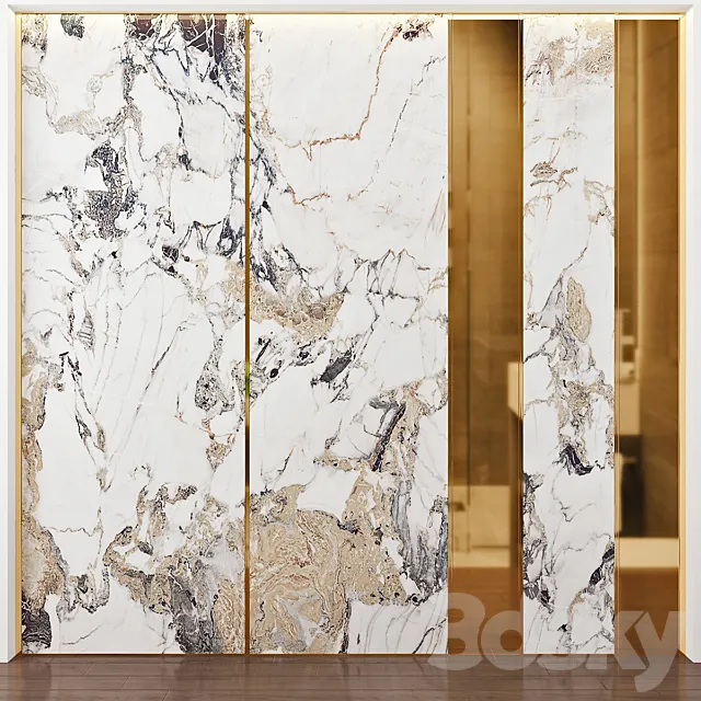 Wall Panel No. 142 3D Model Wall Panel No. 142 3D Model