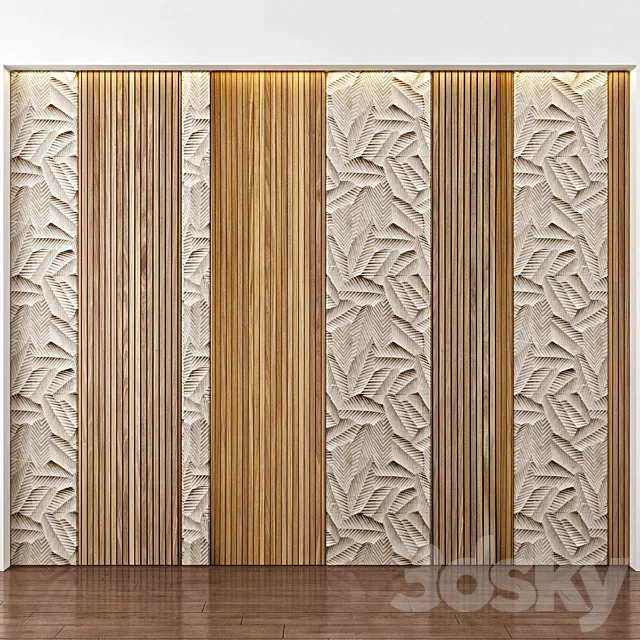 Wall Panel No. 160 3D Model