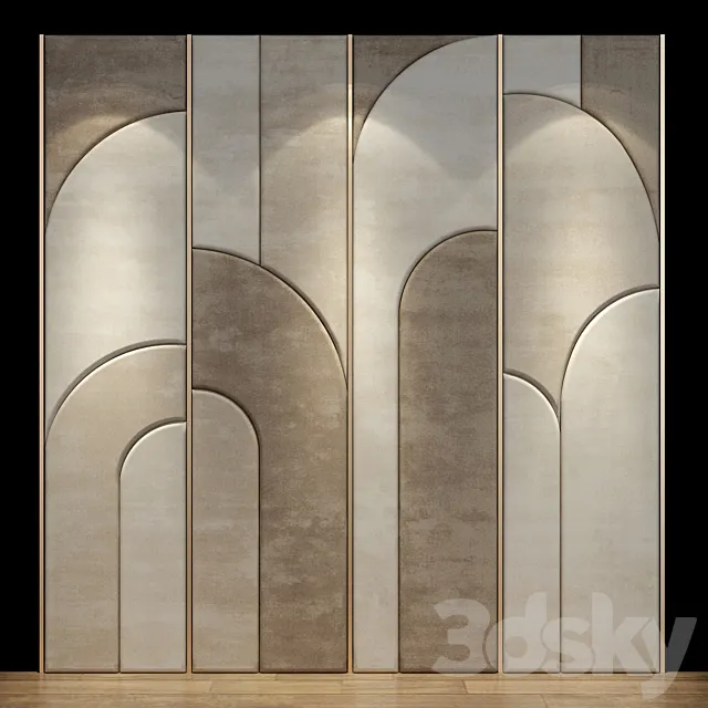 Wall Panel No.18 3D Model Wall Panel No.18 3D Model