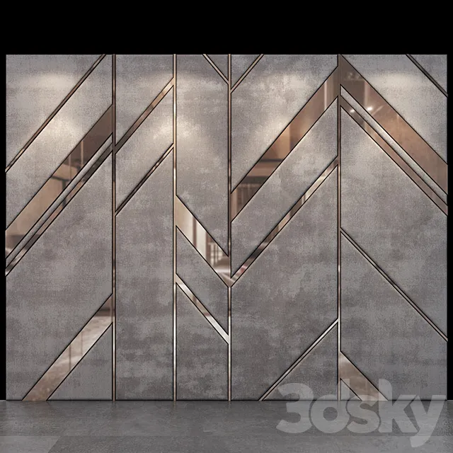 Wall Panel No.23 3D Model
