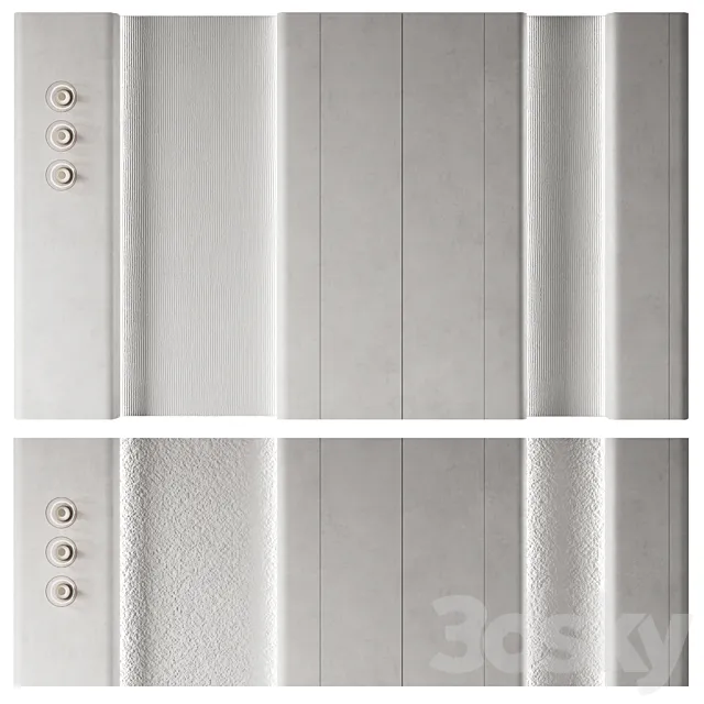 Wall panel No. 28 3D Model